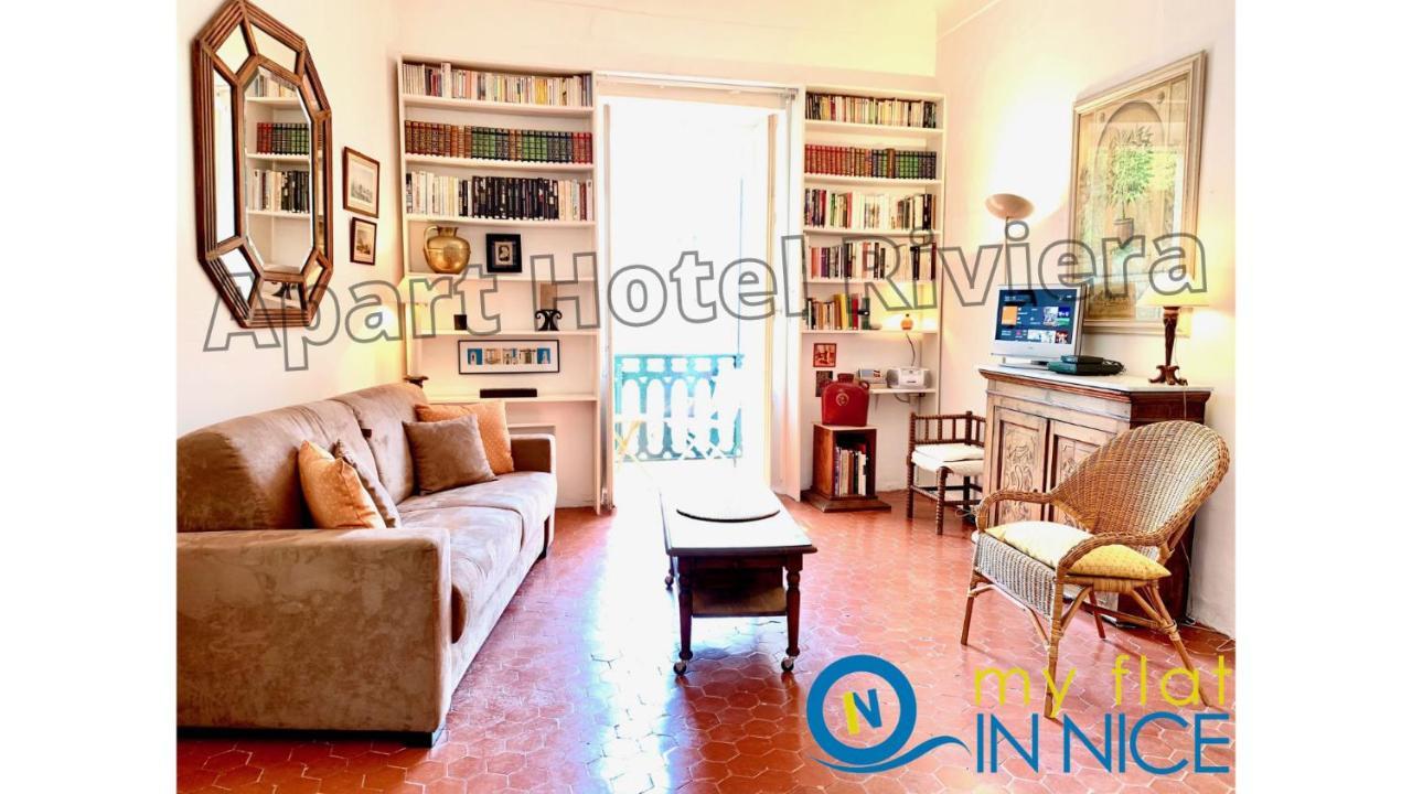 Aparthotel Riviera - Balcon Honore 1 - Old Town - 5 Mn Promenade Des Anglais Et Plage - Charme Absolu - Appartement 2 Pieces Avec Balcon Ac - Vue Mer Et Ville Nice Exteriör bild
