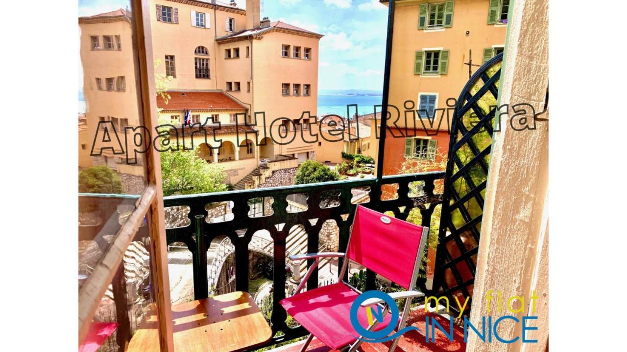 Aparthotel Riviera - Balcon Honore 1 - Old Town - 5 Mn Promenade Des Anglais Et Plage - Charme Absolu - Appartement 2 Pieces Avec Balcon Ac - Vue Mer Et Ville Nice Exteriör bild